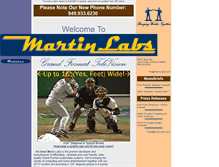 Tablet Screenshot of martinlabs.com